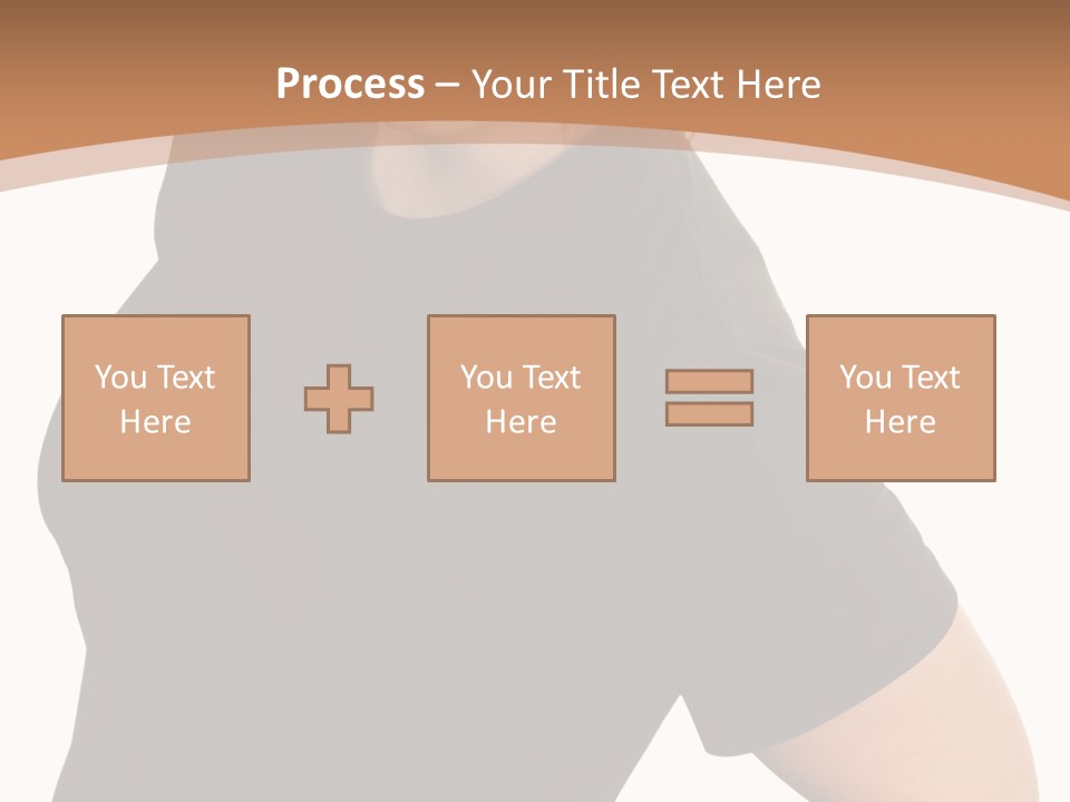 A Woman In Glasses Is Standing With Her Hands On Her Hips PowerPoint Template