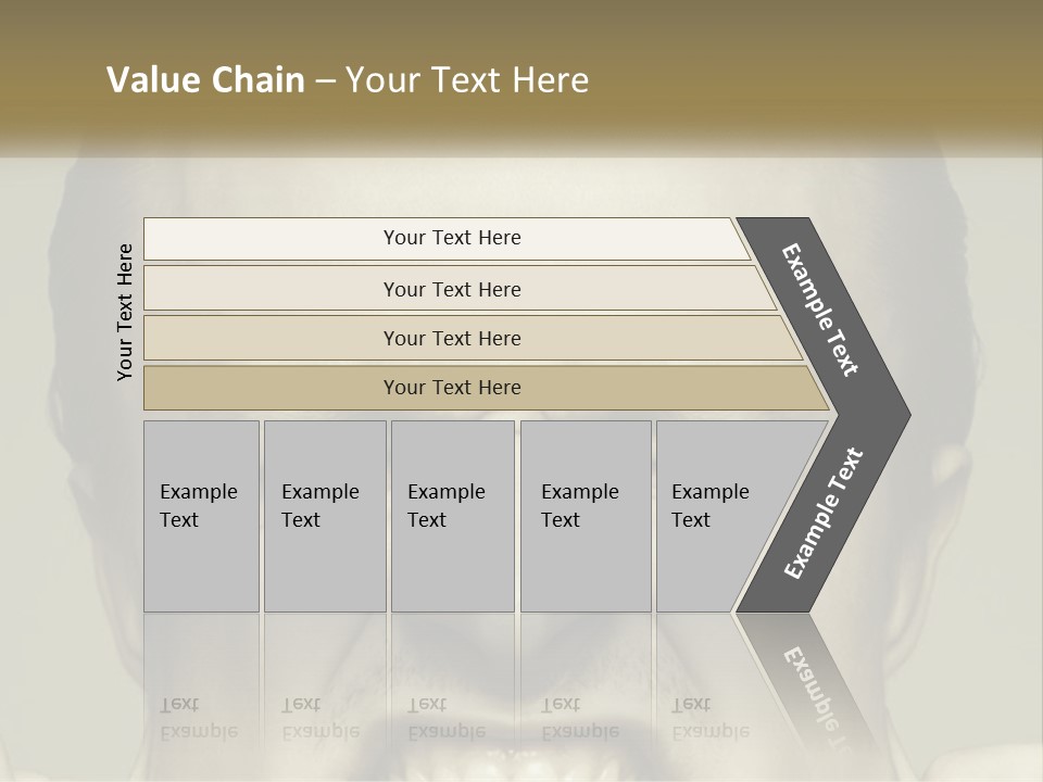 A Man With His Mouth Open With His Hands On His Face PowerPoint Template