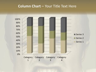 A Man With His Mouth Open With His Hands On His Face PowerPoint Template