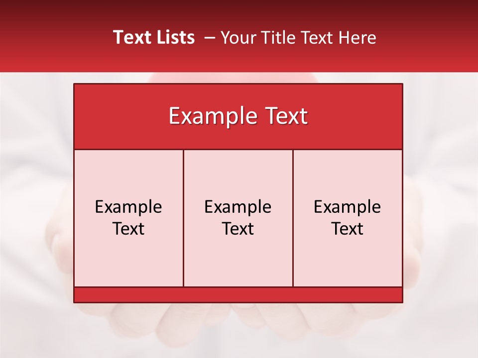 A Person Holding A Red Heart In Their Hands PowerPoint Template