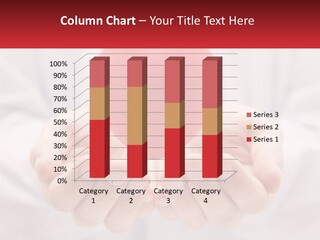 A Person Holding A Red Heart In Their Hands PowerPoint Template