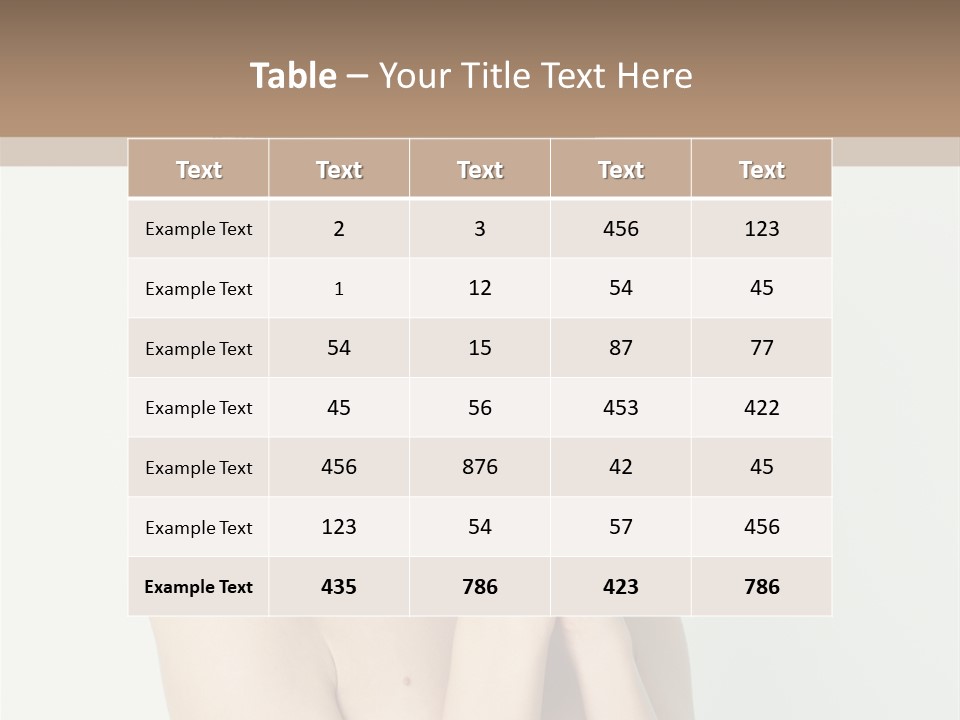 A Woman With Black Hair Is Posing For A Picture PowerPoint Template