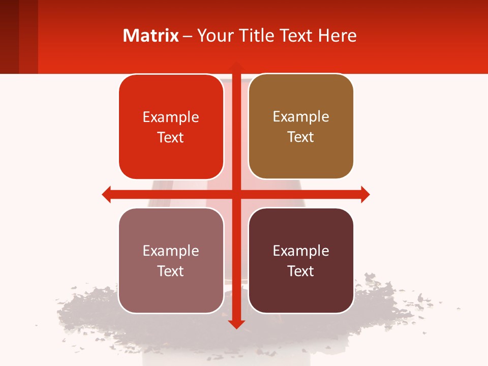 A Glass Filled With Liquid Next To A Pile Of Cigarettes PowerPoint Template
