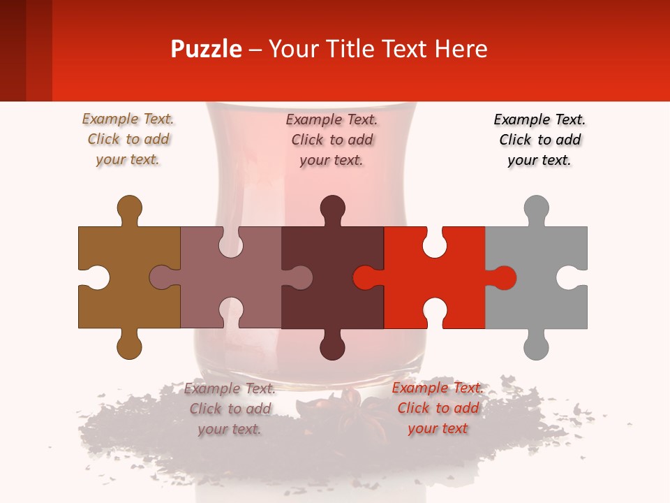 A Glass Filled With Liquid Next To A Pile Of Cigarettes PowerPoint Template