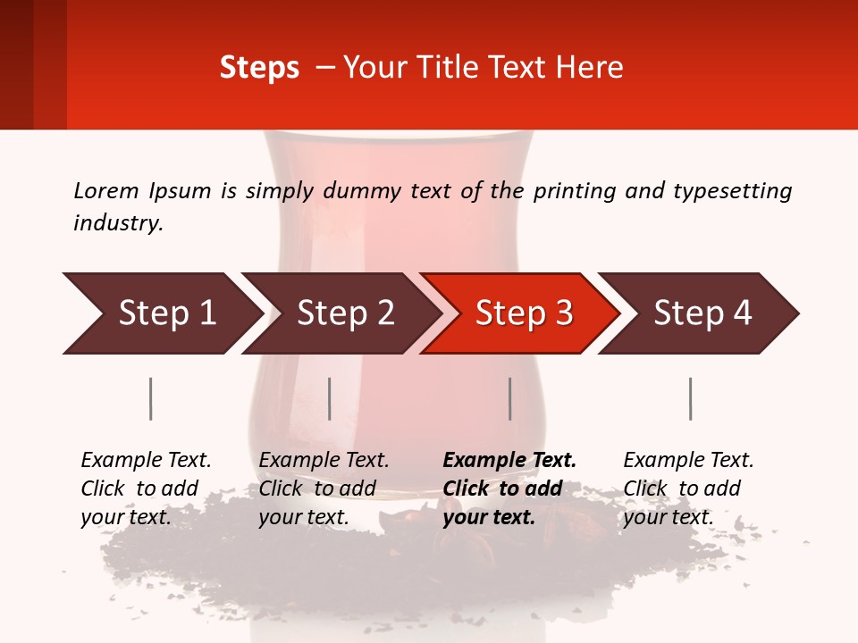 A Glass Filled With Liquid Next To A Pile Of Cigarettes PowerPoint Template