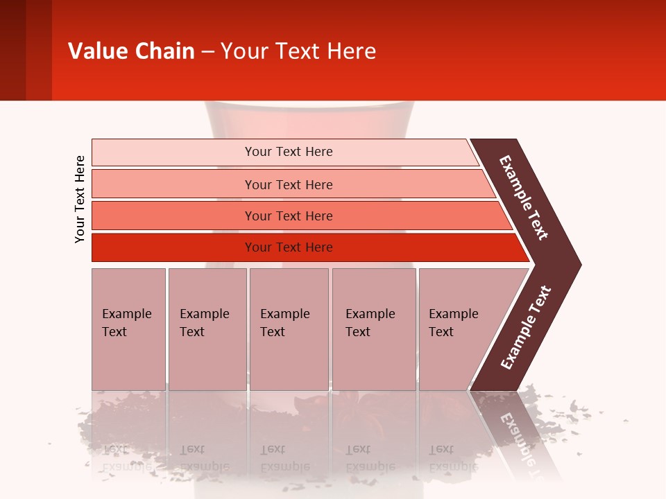 A Glass Filled With Liquid Next To A Pile Of Cigarettes PowerPoint Template