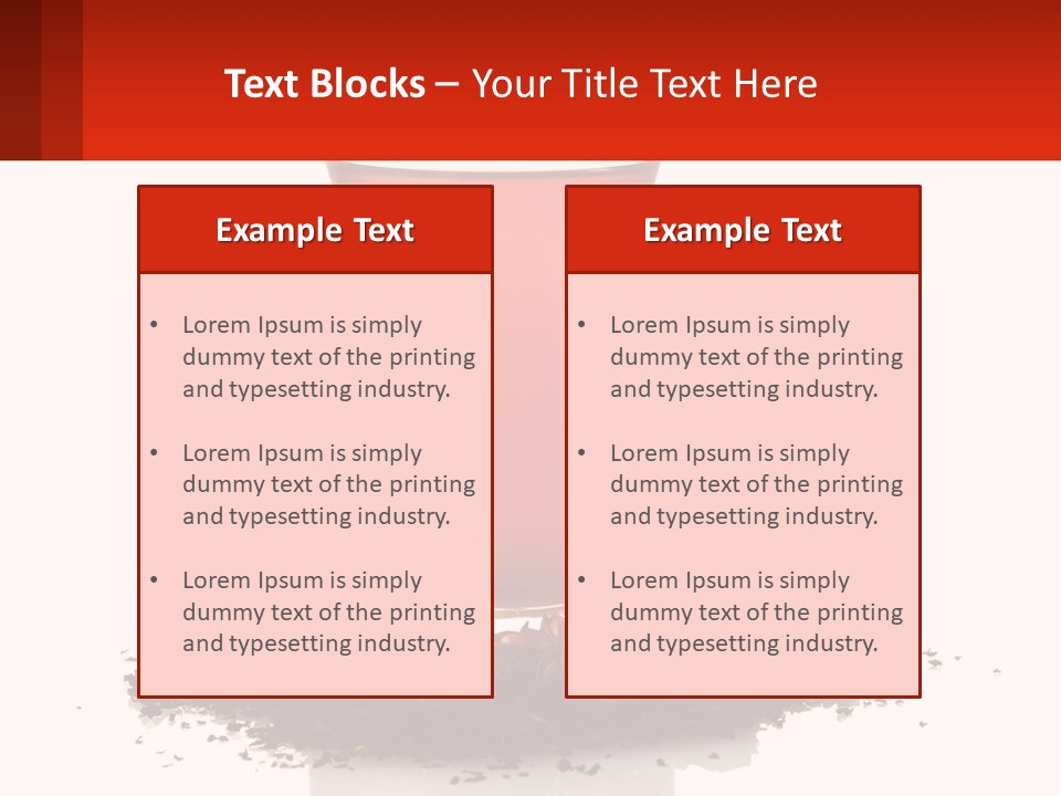 A Glass Filled With Liquid Next To A Pile Of Cigarettes PowerPoint Template