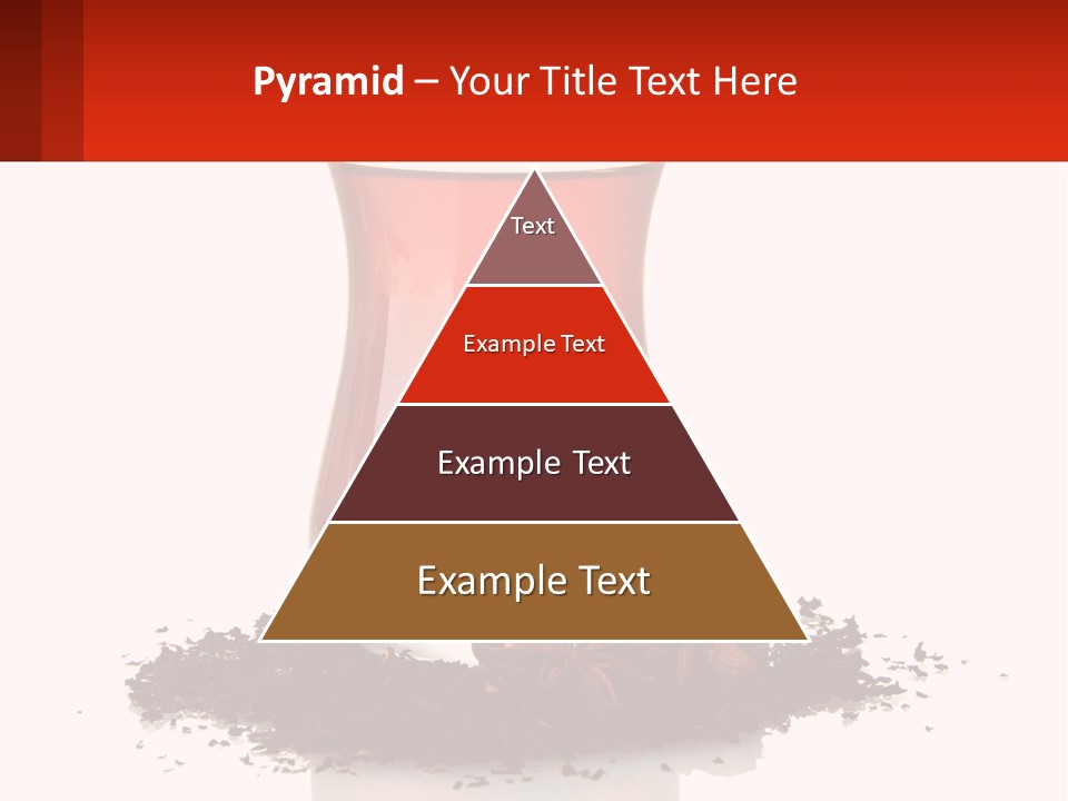 A Glass Filled With Liquid Next To A Pile Of Cigarettes PowerPoint Template