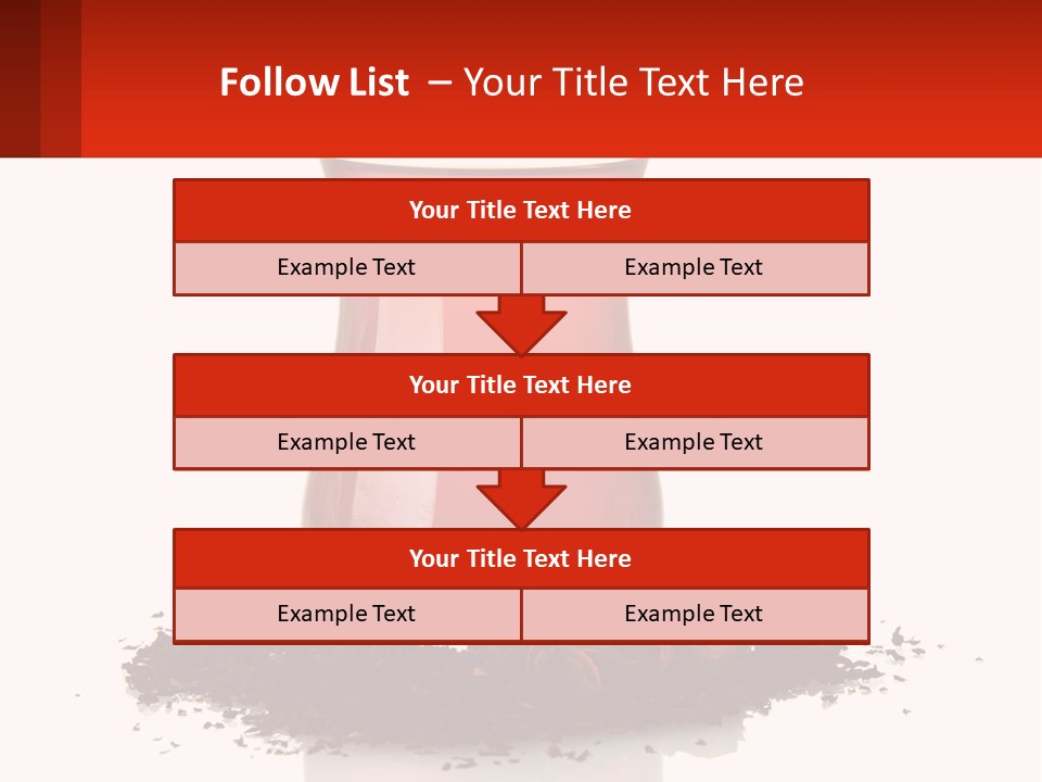 A Glass Filled With Liquid Next To A Pile Of Cigarettes PowerPoint Template