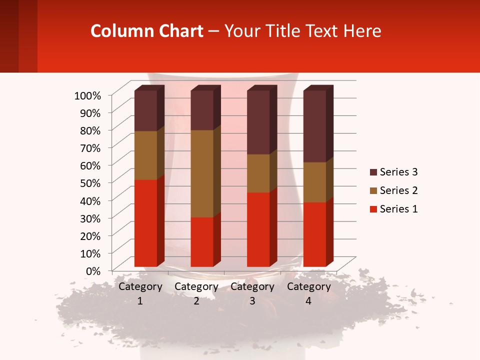 A Glass Filled With Liquid Next To A Pile Of Cigarettes PowerPoint Template