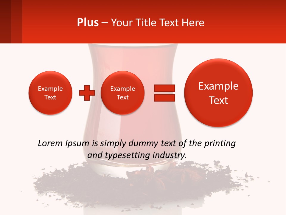 A Glass Filled With Liquid Next To A Pile Of Cigarettes PowerPoint Template