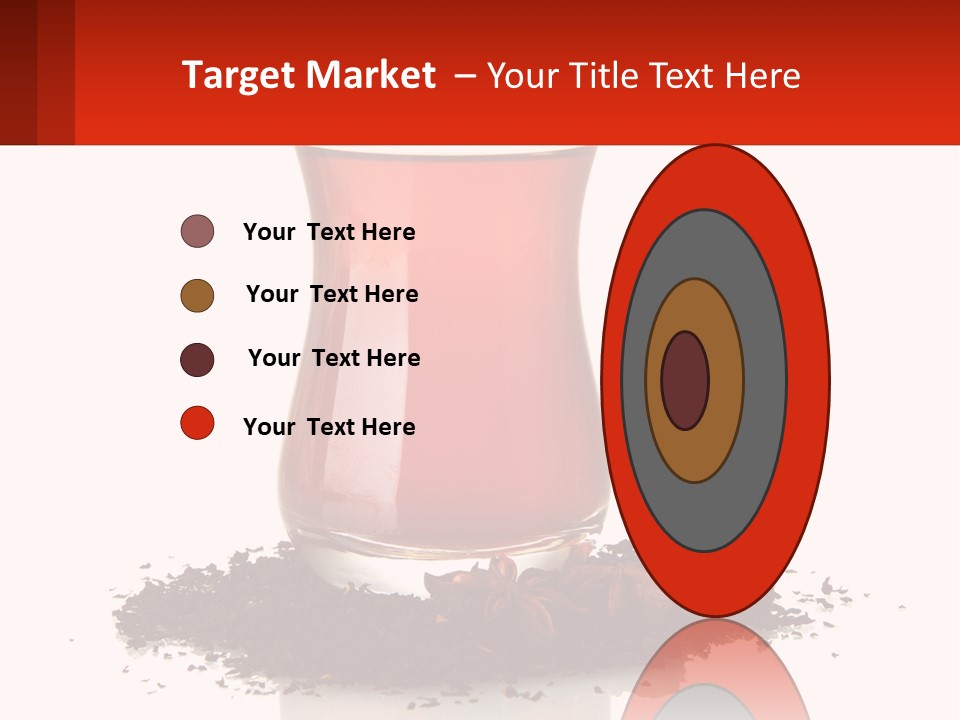 A Glass Filled With Liquid Next To A Pile Of Cigarettes PowerPoint Template