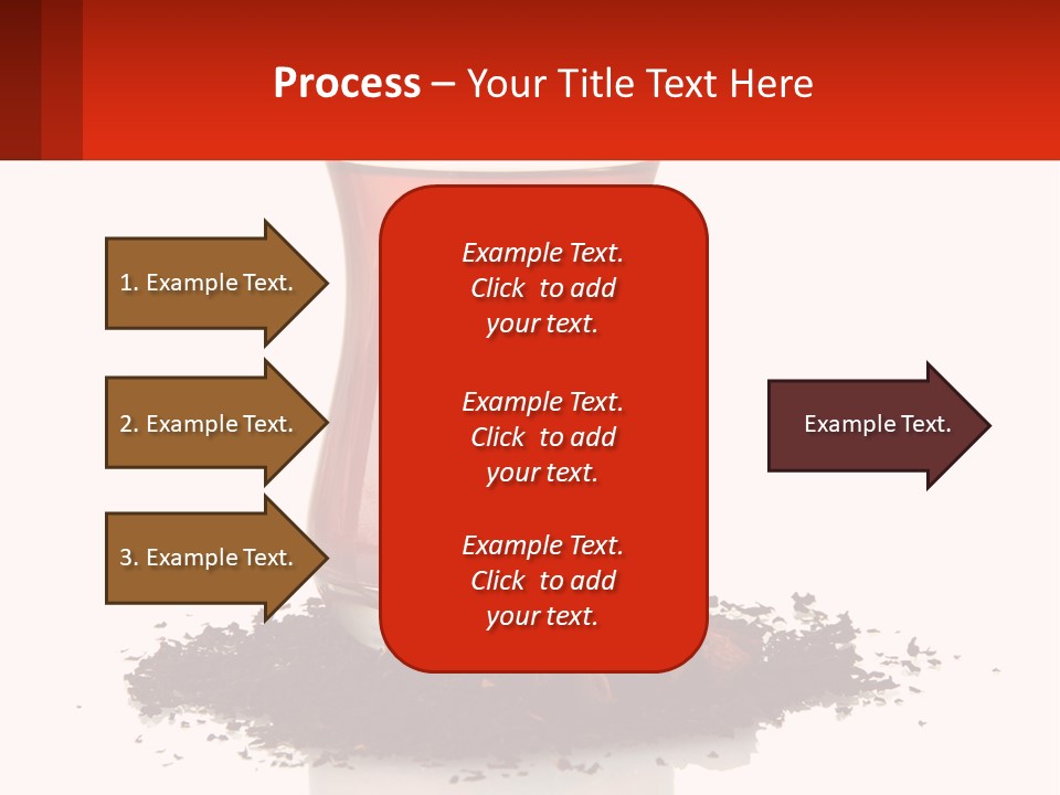A Glass Filled With Liquid Next To A Pile Of Cigarettes PowerPoint Template