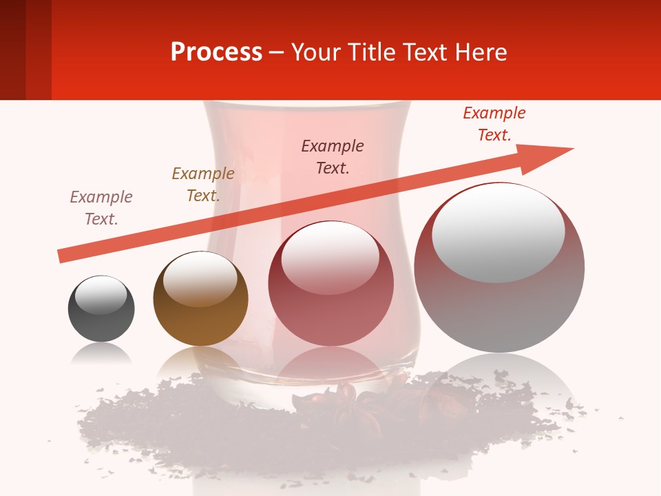 A Glass Filled With Liquid Next To A Pile Of Cigarettes PowerPoint Template