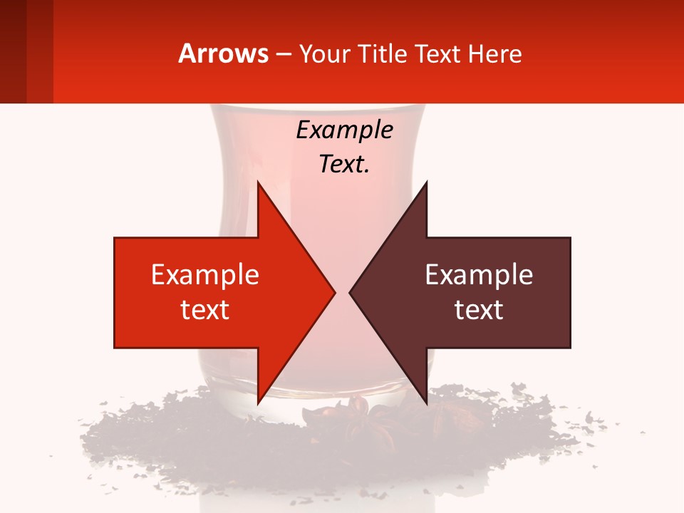 A Glass Filled With Liquid Next To A Pile Of Cigarettes PowerPoint Template