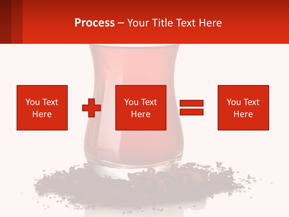 A Glass Filled With Liquid Next To A Pile Of Cigarettes PowerPoint Template