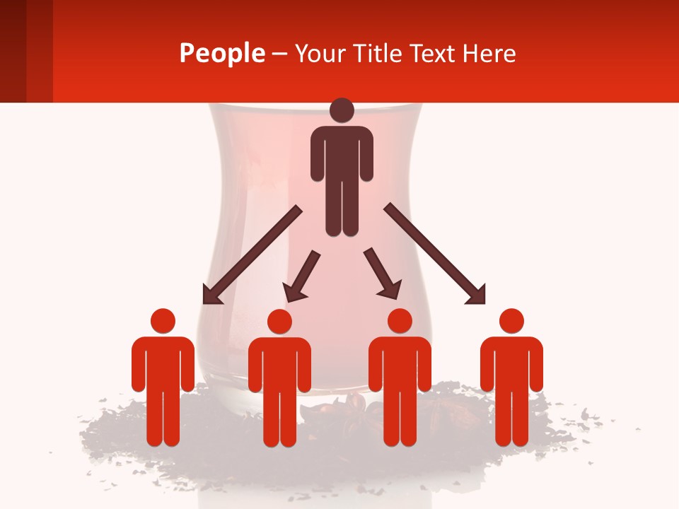 A Glass Filled With Liquid Next To A Pile Of Cigarettes PowerPoint Template