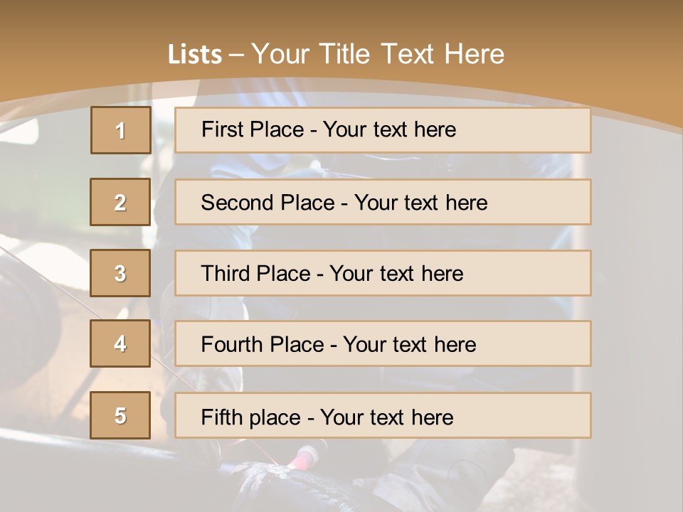 A Man In Protective Gear Working On A Pipe PowerPoint Template