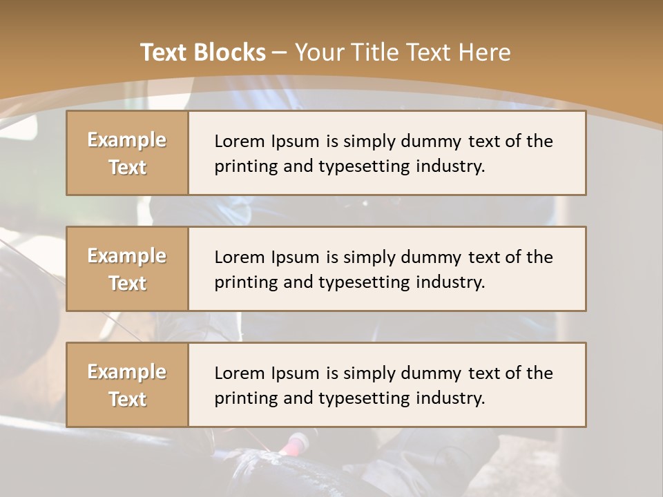 A Man In Protective Gear Working On A Pipe PowerPoint Template