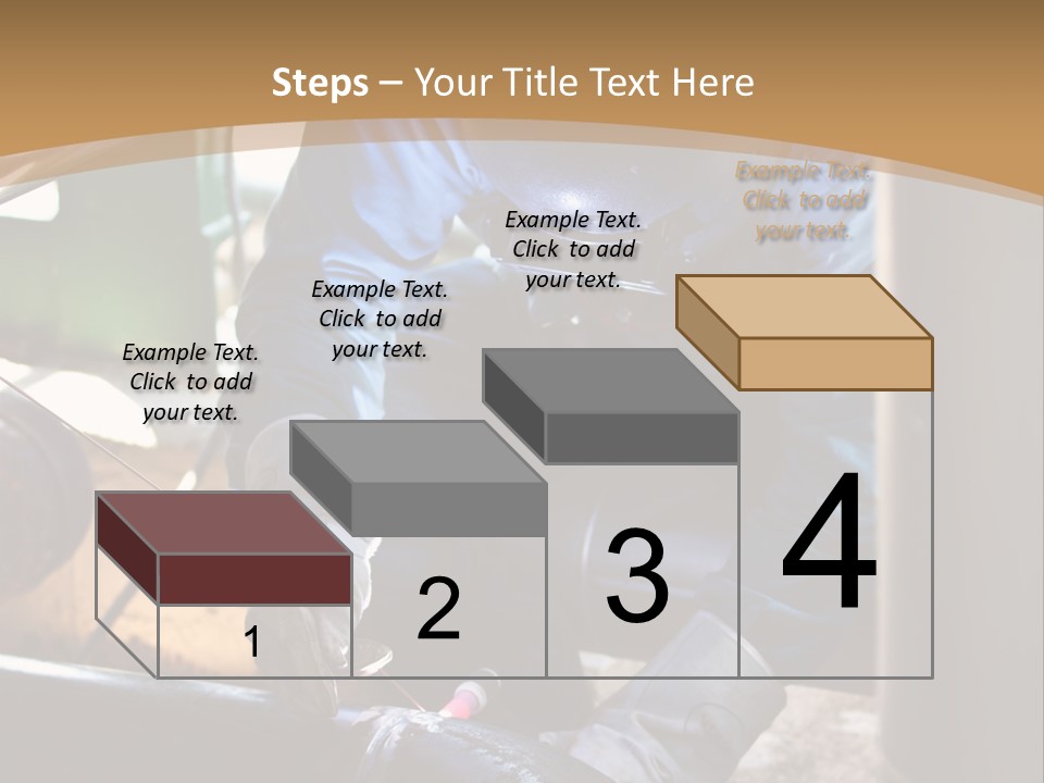 A Man In Protective Gear Working On A Pipe PowerPoint Template
