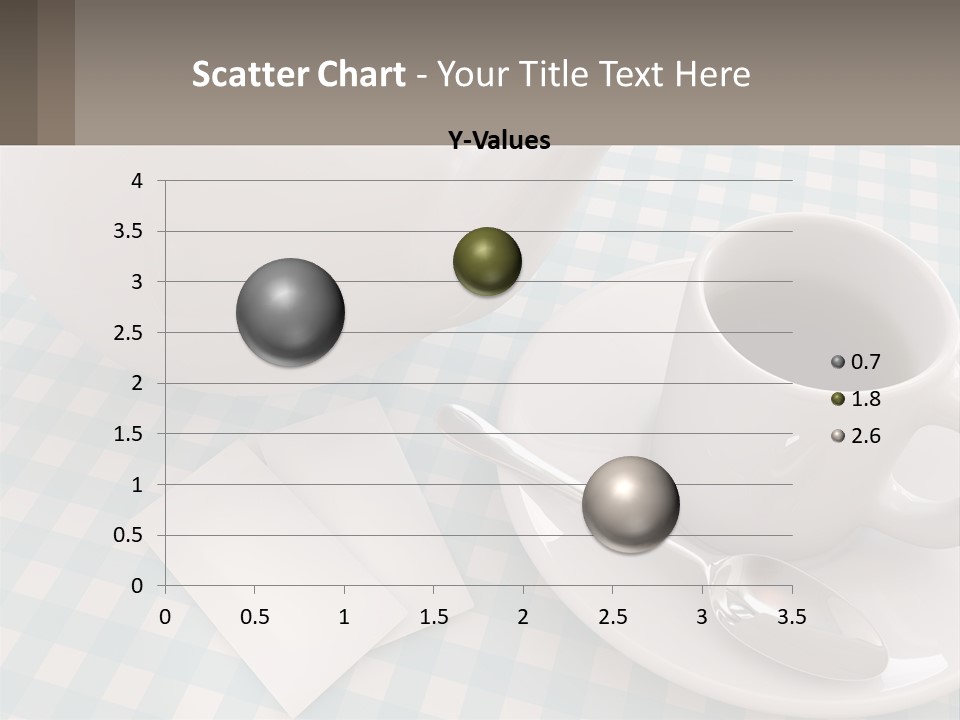 A Cup Of Tea Next To A Teapot On A Table PowerPoint Template