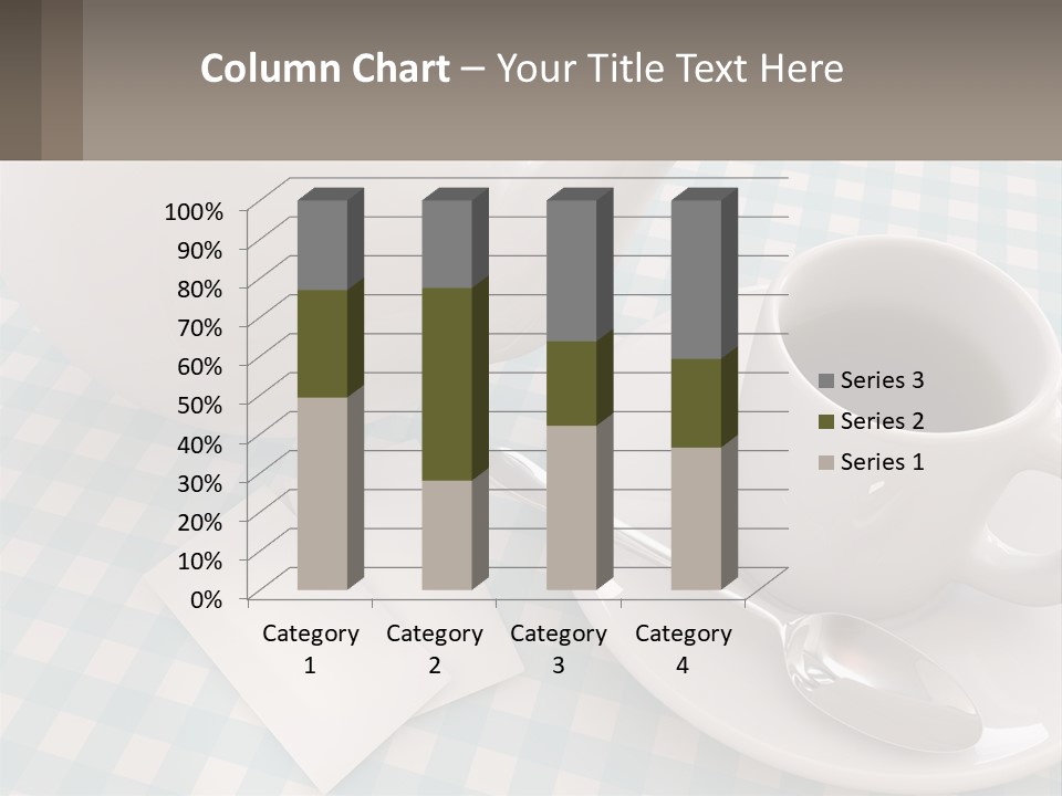A Cup Of Tea Next To A Teapot On A Table PowerPoint Template