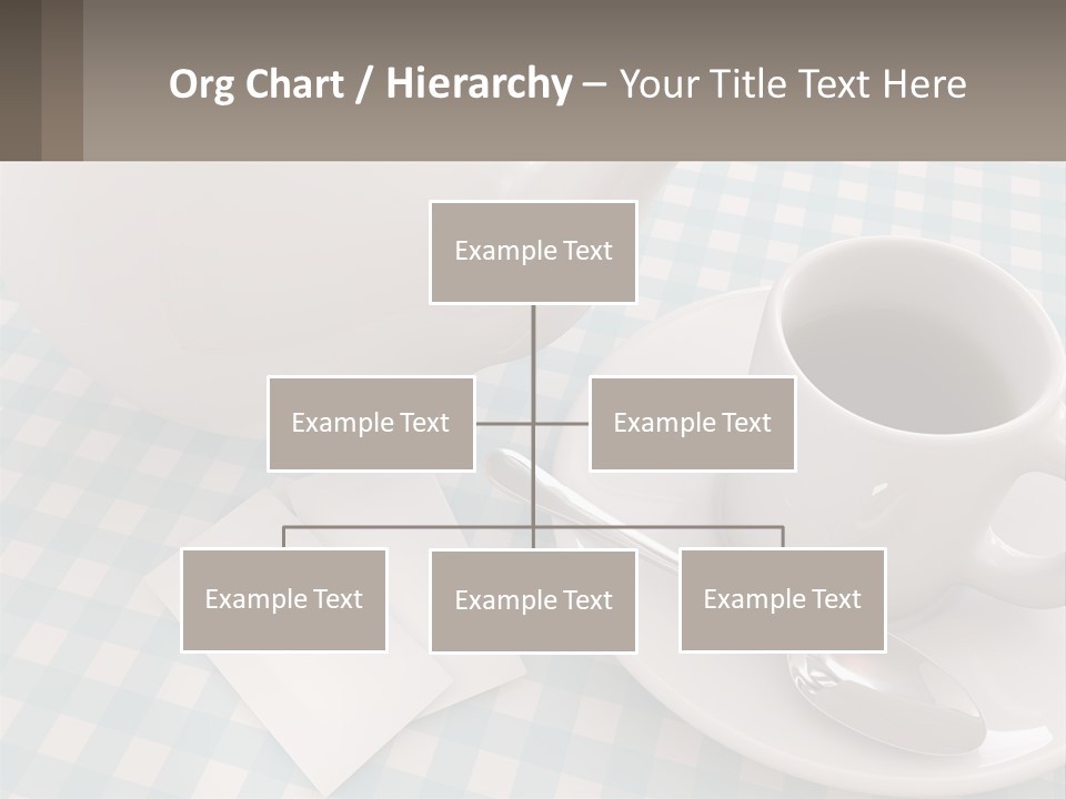 A Cup Of Tea Next To A Teapot On A Table PowerPoint Template