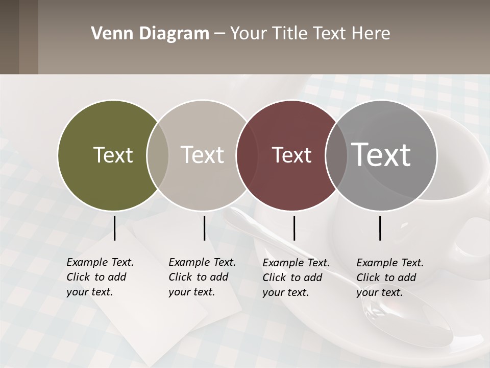 A Cup Of Tea Next To A Teapot On A Table PowerPoint Template