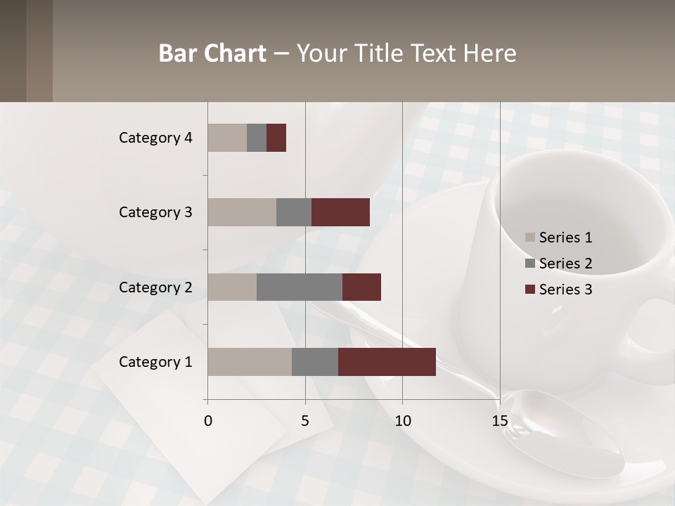 A Cup Of Tea Next To A Teapot On A Table PowerPoint Template