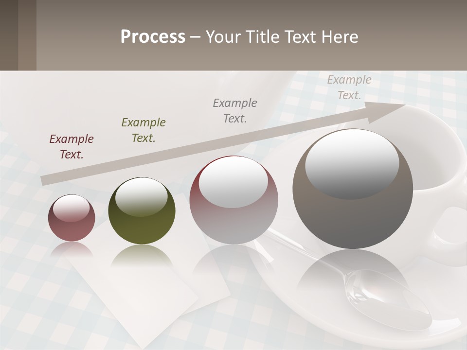 A Cup Of Tea Next To A Teapot On A Table PowerPoint Template