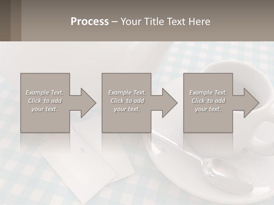 A Cup Of Tea Next To A Teapot On A Table PowerPoint Template