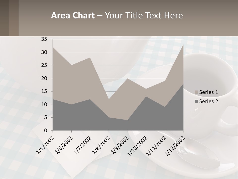 A Cup Of Tea Next To A Teapot On A Table PowerPoint Template