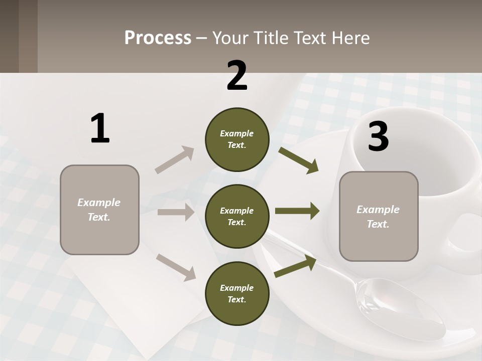 A Cup Of Tea Next To A Teapot On A Table PowerPoint Template