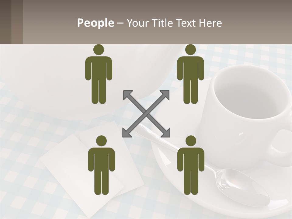 A Cup Of Tea Next To A Teapot On A Table PowerPoint Template