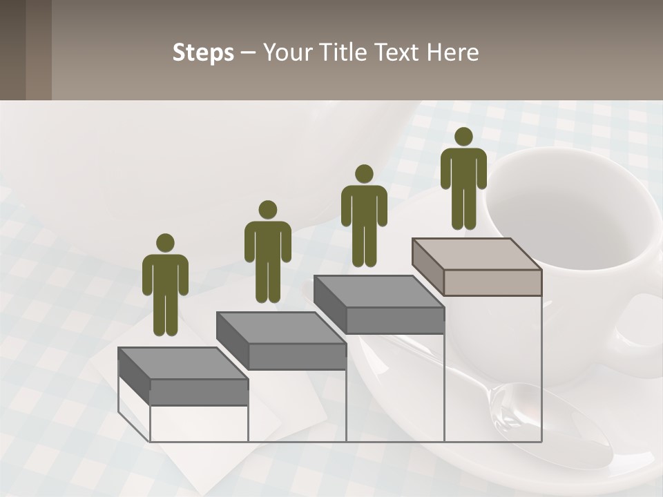 A Cup Of Tea Next To A Teapot On A Table PowerPoint Template