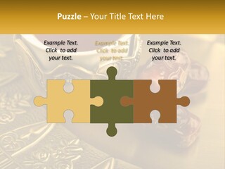 A Cup Of Tea And Two Dates On A Plate PowerPoint Template