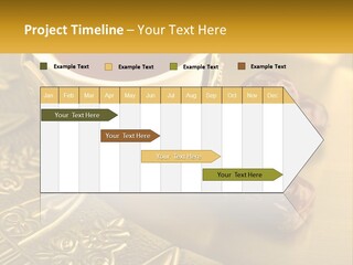A Cup Of Tea And Two Dates On A Plate PowerPoint Template