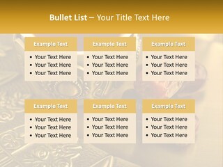 A Cup Of Tea And Two Dates On A Plate PowerPoint Template