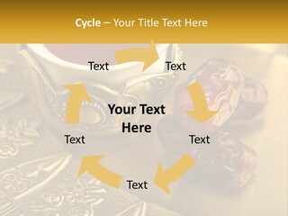 A Cup Of Tea And Two Dates On A Plate PowerPoint Template