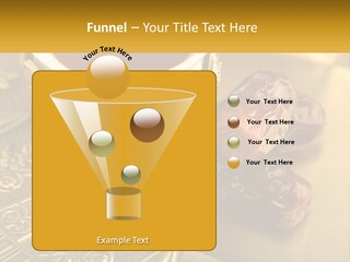 A Cup Of Tea And Two Dates On A Plate PowerPoint Template