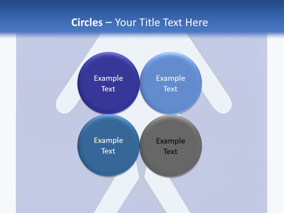 A Blue Sign With A Woman Holding A Child's Head PowerPoint Template