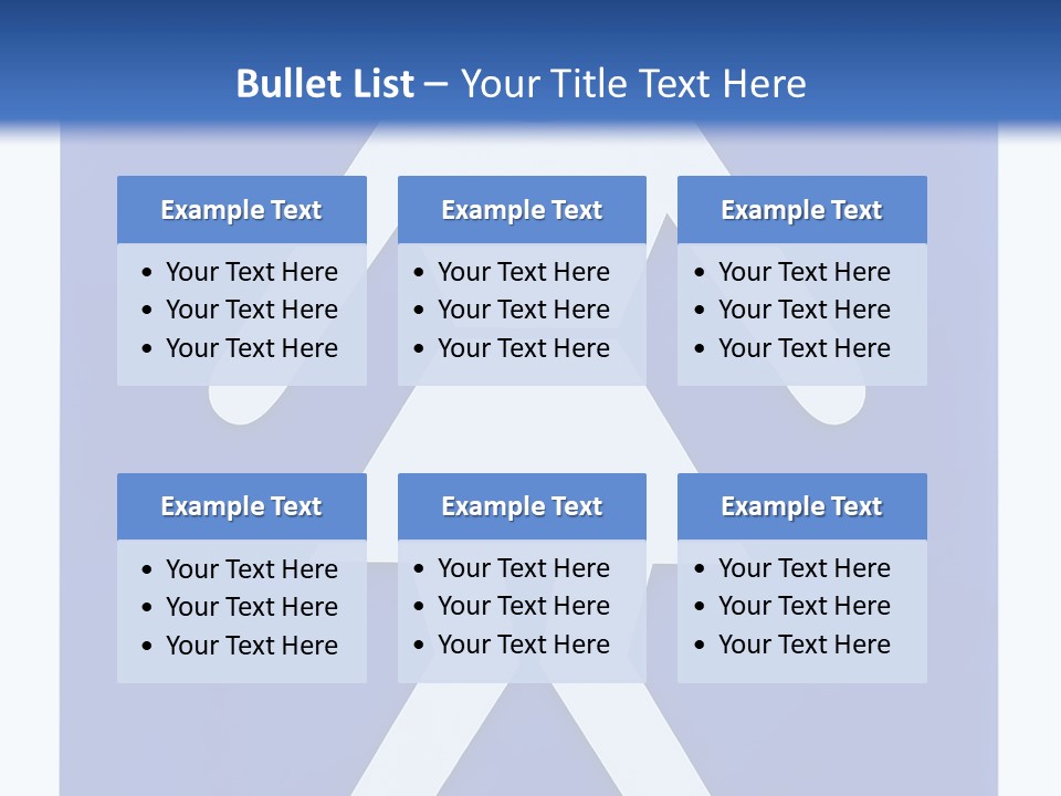 A Blue Sign With A Woman Holding A Child's Head PowerPoint Template