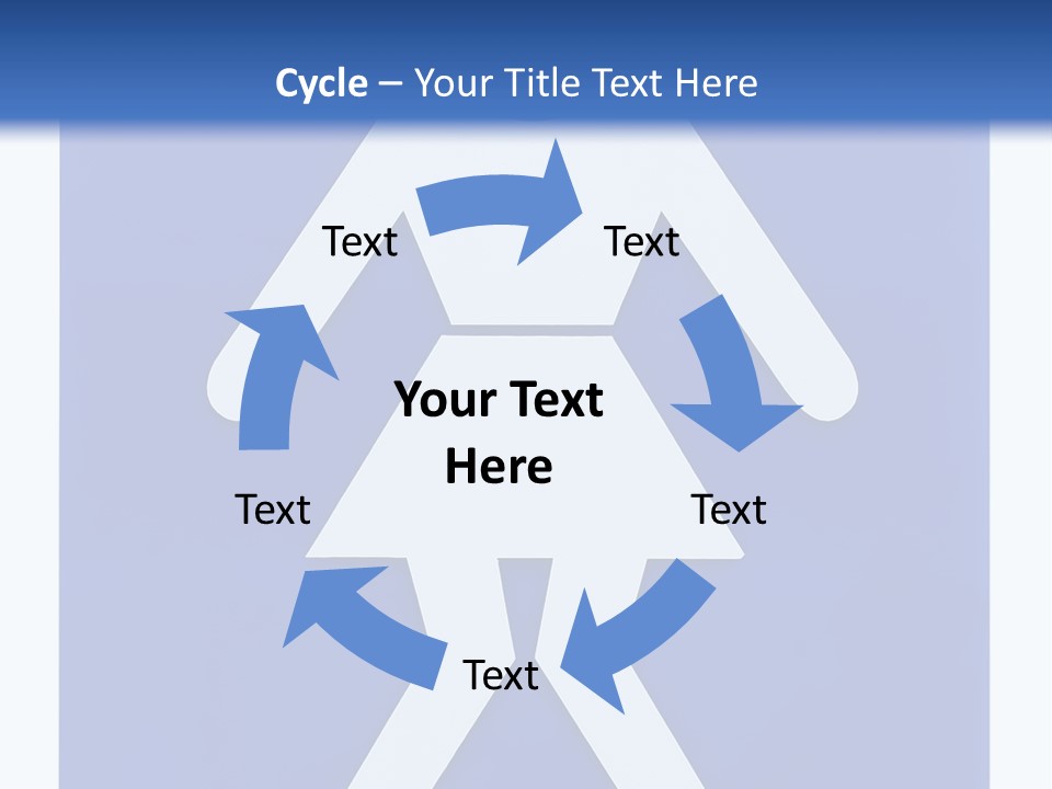 A Blue Sign With A Woman Holding A Child's Head PowerPoint Template