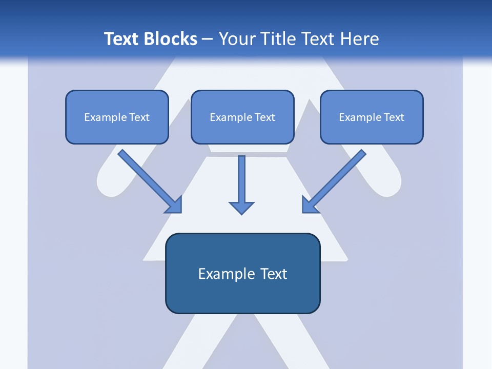 A Blue Sign With A Woman Holding A Child's Head PowerPoint Template