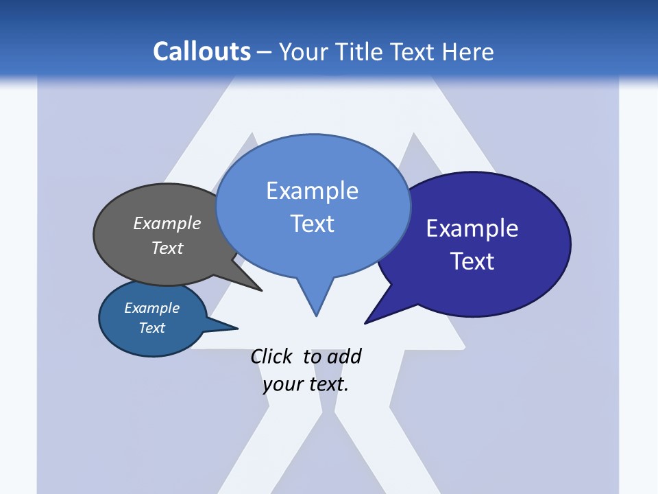 A Blue Sign With A Woman Holding A Child's Head PowerPoint Template