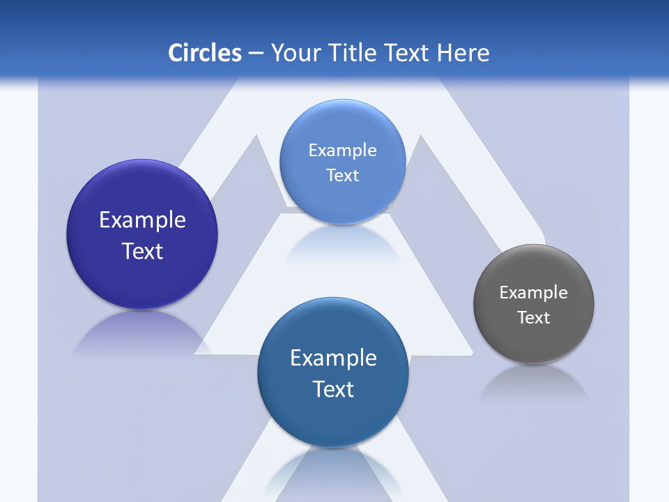 A Blue Sign With A Woman Holding A Child's Head PowerPoint Template