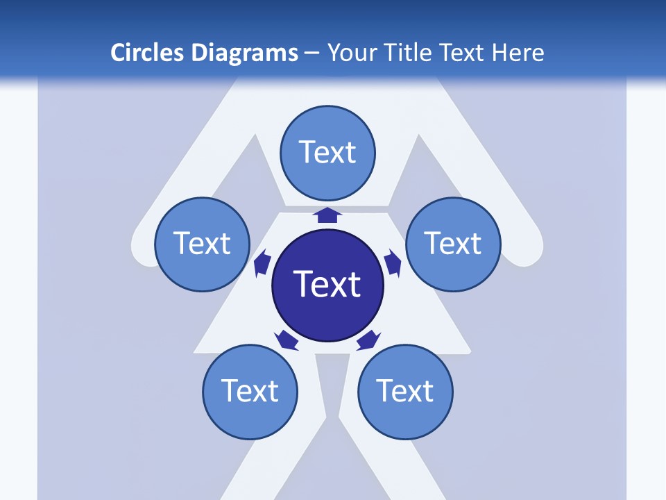 A Blue Sign With A Woman Holding A Child's Head PowerPoint Template