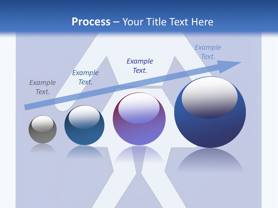 A Blue Sign With A Woman Holding A Child's Head PowerPoint Template