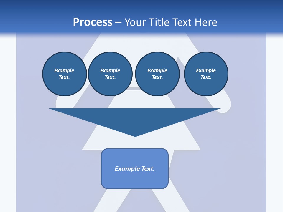 A Blue Sign With A Woman Holding A Child's Head PowerPoint Template