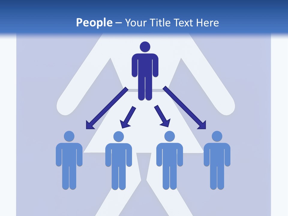 A Blue Sign With A Woman Holding A Child's Head PowerPoint Template